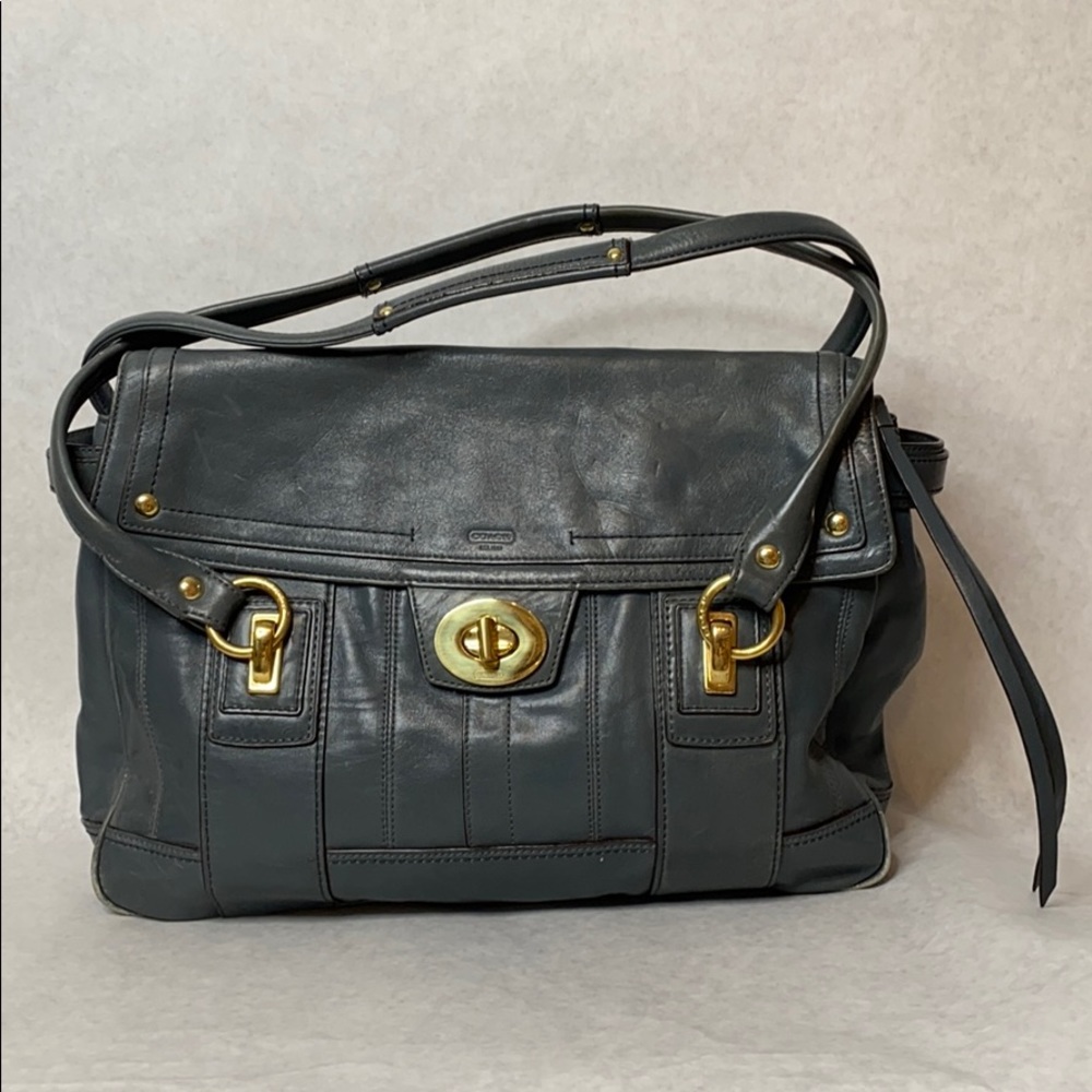 Coach Leather Shoulder Bag